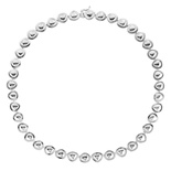 Colar Bold Collection V em Prata 925 40cm